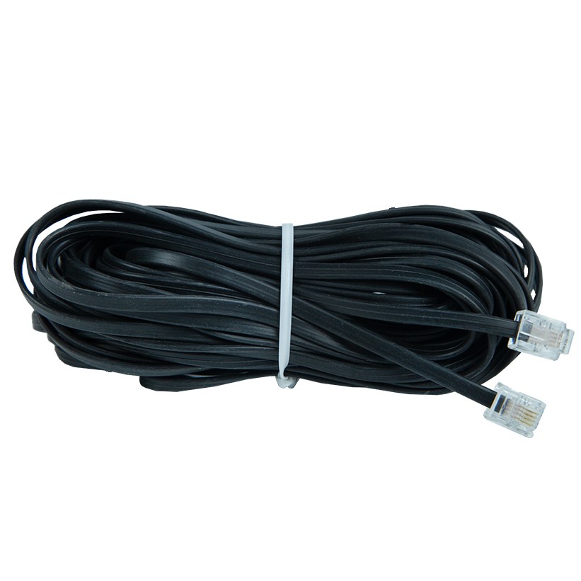 سیم تلفن سوکت دار 10 متری