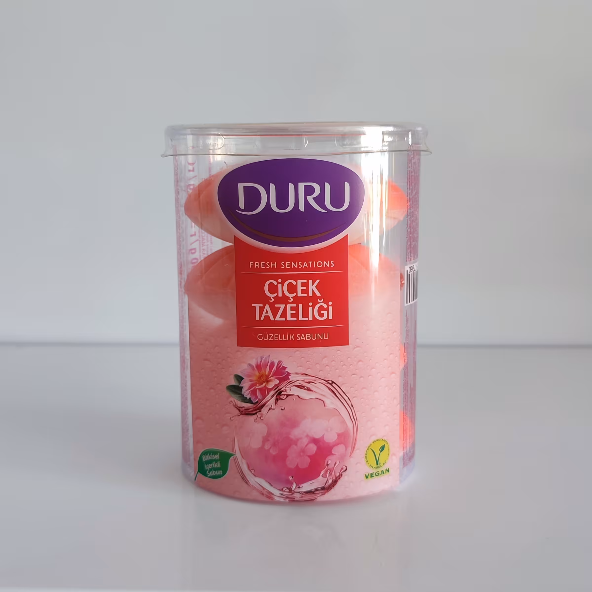 صابون گیاهی دورو سری Fresh Sensation مدل Flower Infusion بسته 4 عددی