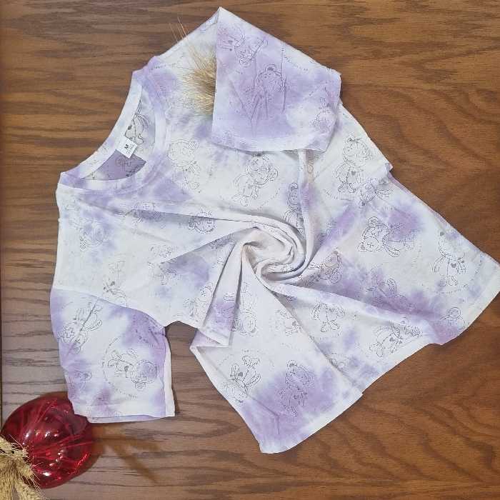 تیشرت خرسی بنفش