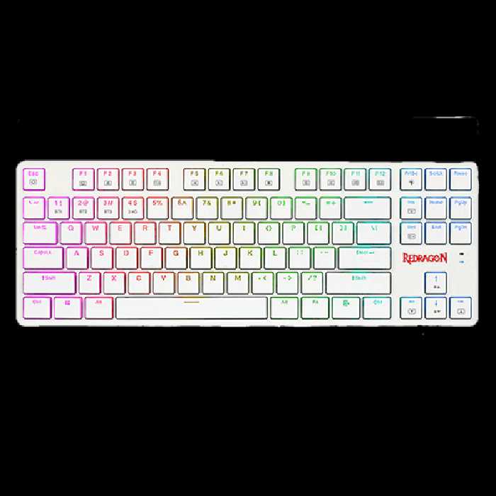 کیبورد مکانیکال گیمینگ ردراگون مدل K539 Anubis White