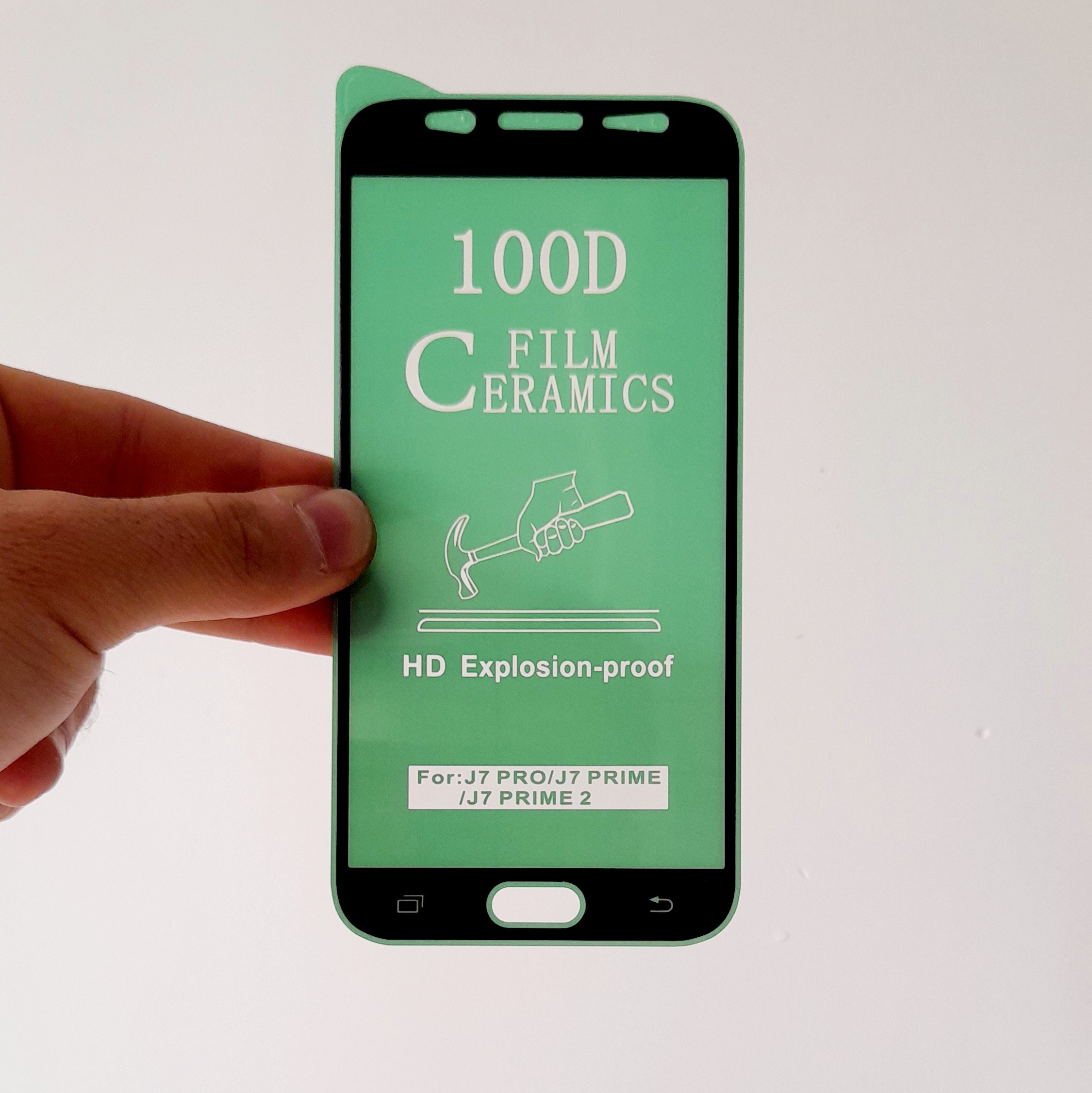 محافظ صفحه نمایش سرامیکی شفاف مناسب برای گوشی موبایل Samsung Galaxy J7 prime 