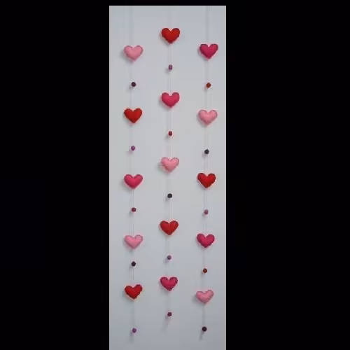 دیوار آویز نمد