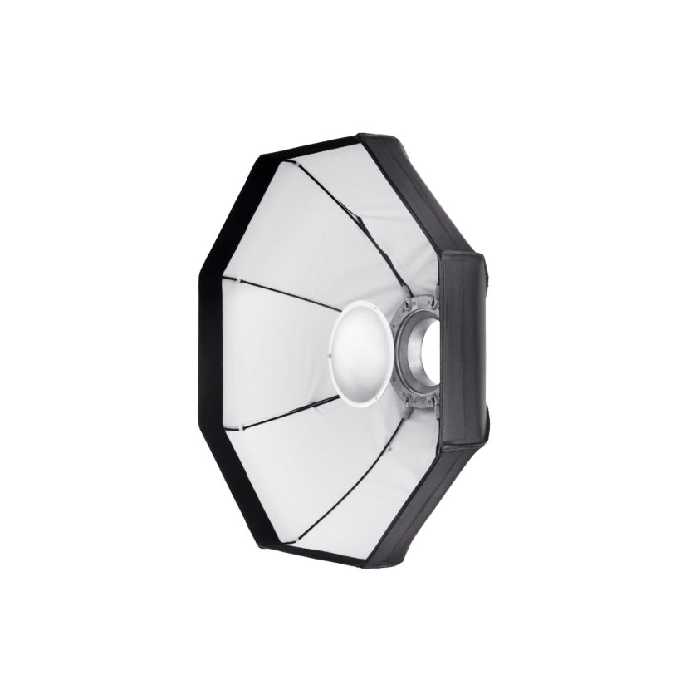 بیوتی دیش پرتابل 80 سانتی متر مدل  BLD-08B (داخل سفید)