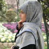 روسری نخ ژاکارد ترک طرح ال وی وارداتی روسری ژاکارد روسری ترک روسری مجلسی روسری شیک روسری لویی ویتون روسری طوسی آبی