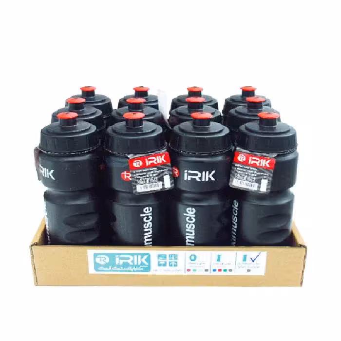 قمقمه پلاستیکی اریک مشکی اسپرت باکس(12عددی)