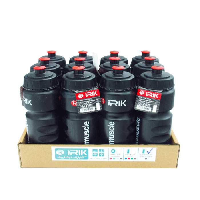 قمقمه پلاستیکی اریک مشکی اسپرت باکس(12عددی)