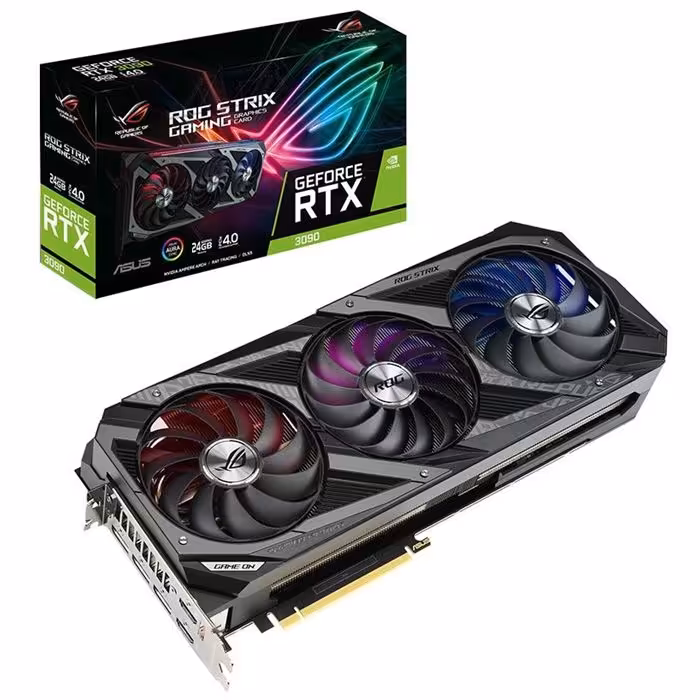 کارت گرافیک ایسوس STRIX GeForce RTX 3090 24G GAMING