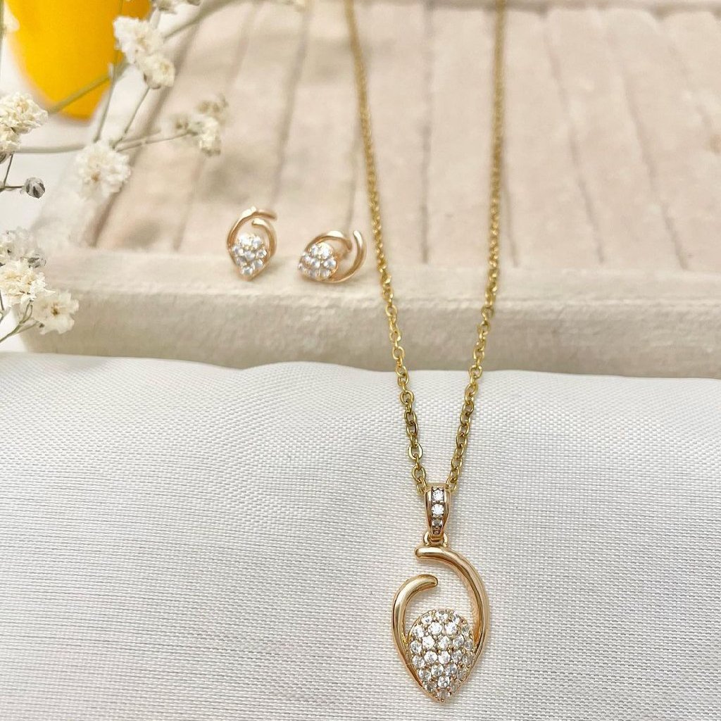 4 مدل نیم ست ظریف استیل زنانه دخترانه مارک ژوپینگ