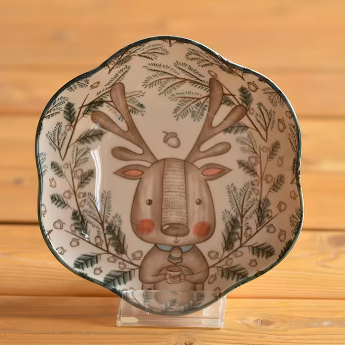 کاسه چند ضلعی گوزن‌