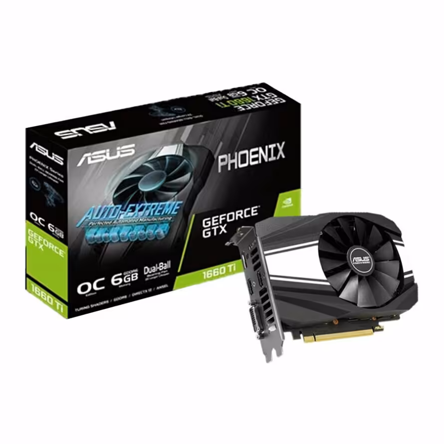 کارت گرافیک ایسوس PH GTX1660TI O6G (گارانتی شرکتی)