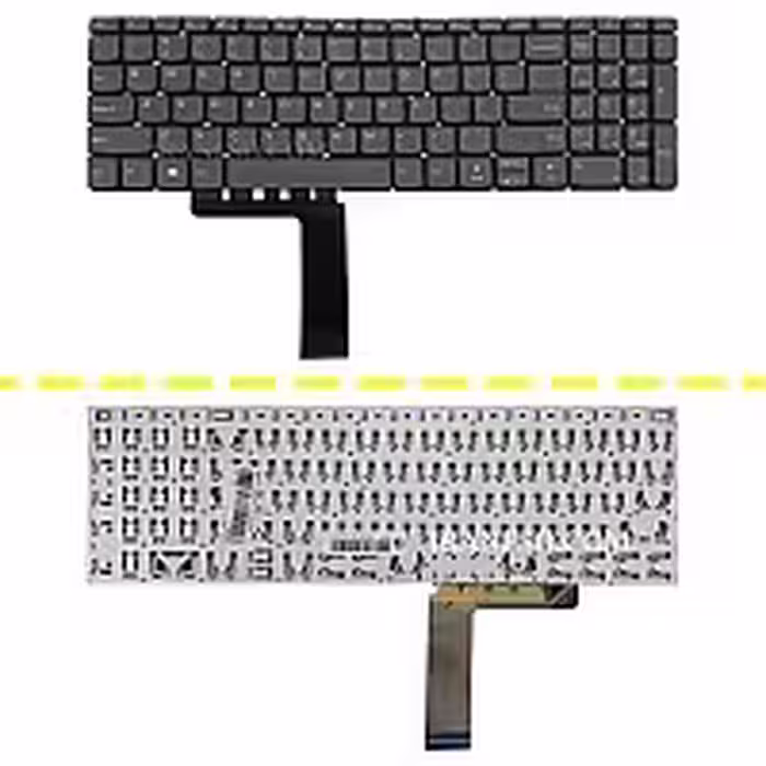 کیبرد لپ تاپ لنوو IdeaPad 320-15 مشکی-اینترکوچک بدون فریم و کلید پاور