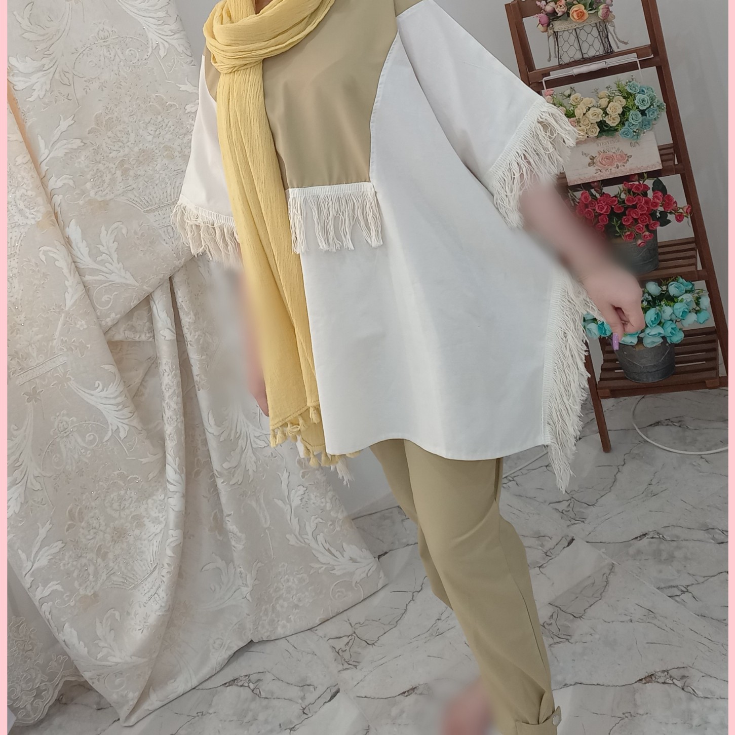 مانتو شلوار لنین