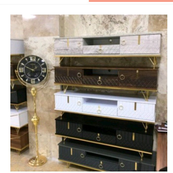 میز تلویزیون با کیفیت در رنگها وطرحهای مختلف