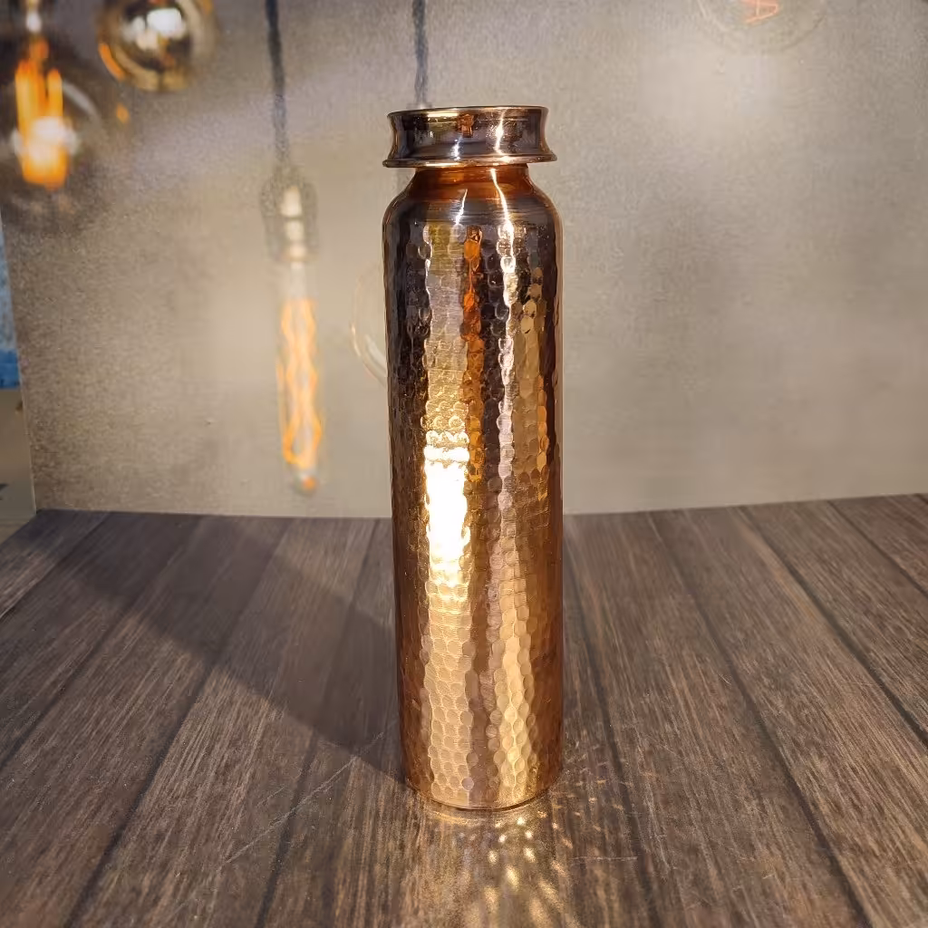 قمقمه مسی چکشی