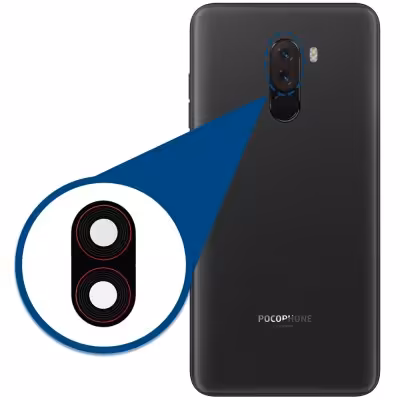 شیشه لنز دوربین گوشی شیائومی پوکوفون اف1