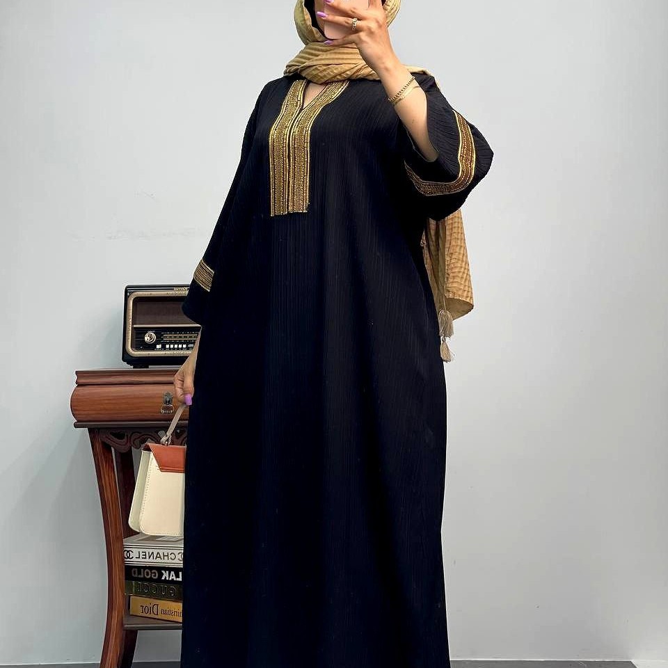 مانتو پیراهنی کاملا بلند و شیک