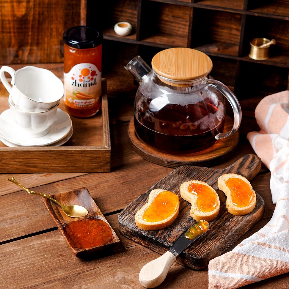 مربای هویج 600گرمی برند ژانت فود