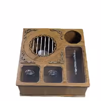 جعبه پذیرایی وارمردار مانا مای مرز مدل P-V-104-قهوه ای روشن