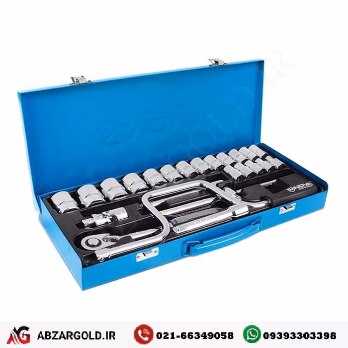 جعبه بکس نووا مدل NTS7001 سایز 1/2-24 پارچه شش گوش