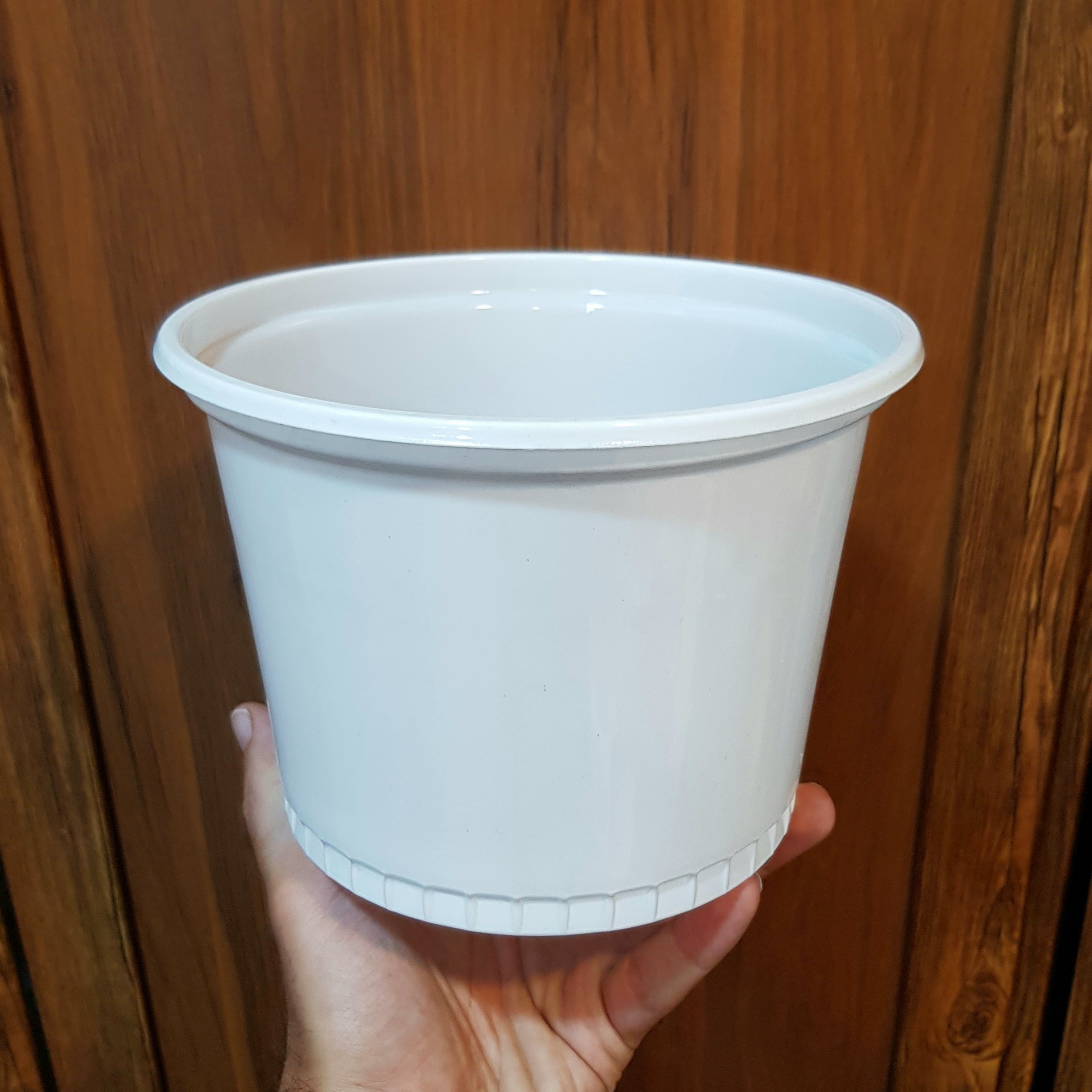 ظرف آش یکبارمصرف احدی 2700 گرمی ، ظرف یکبار مصرف(آش ، ماست) 2700 گرمی 
