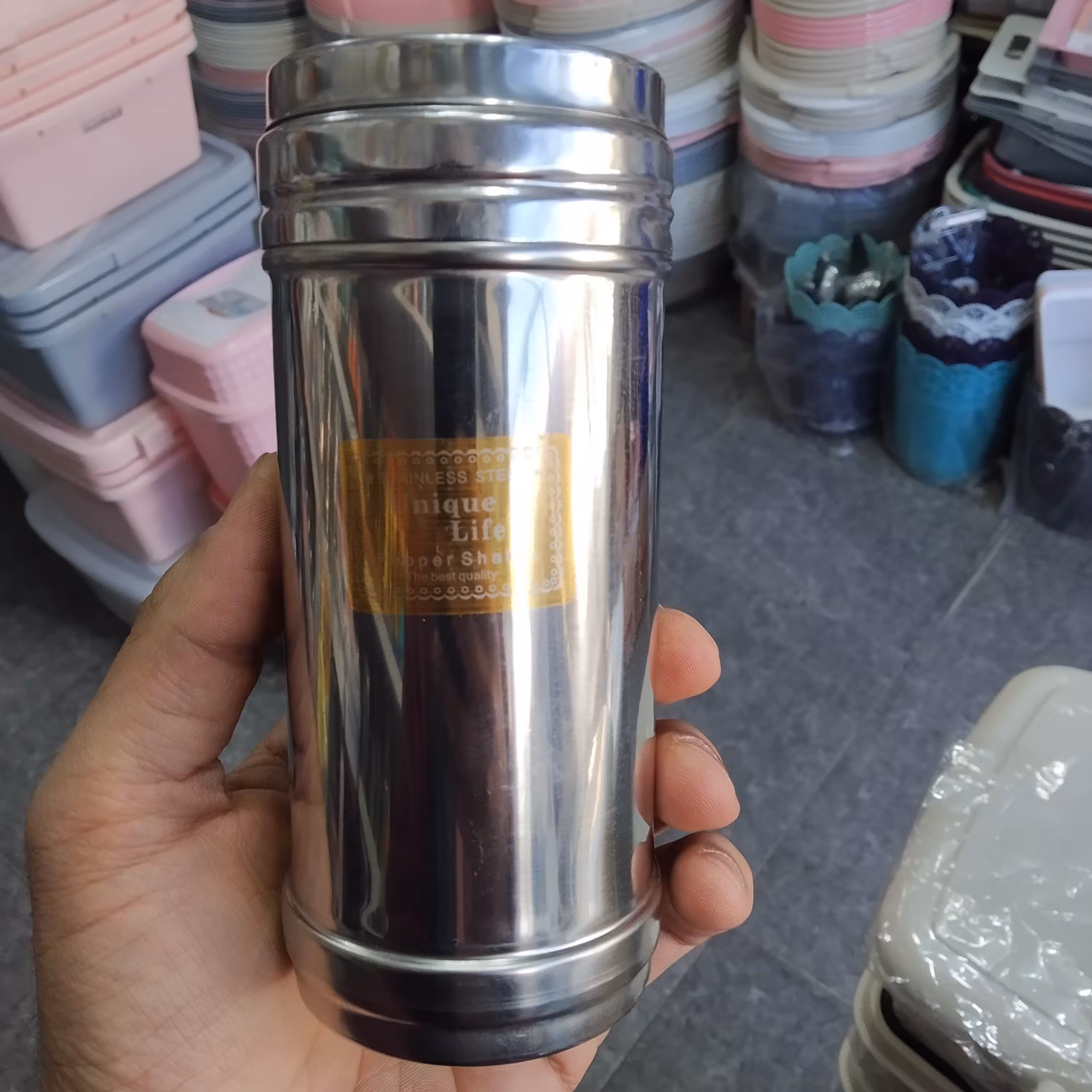 ادویه رومیزی استیل تکی سایز بزرگ