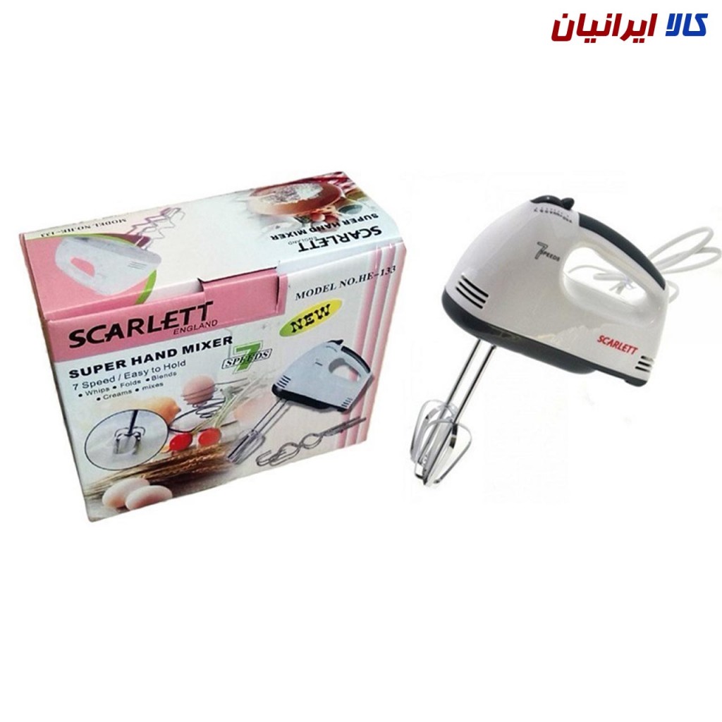 همزن برقی 7 سرعته اسکارلت اصلی