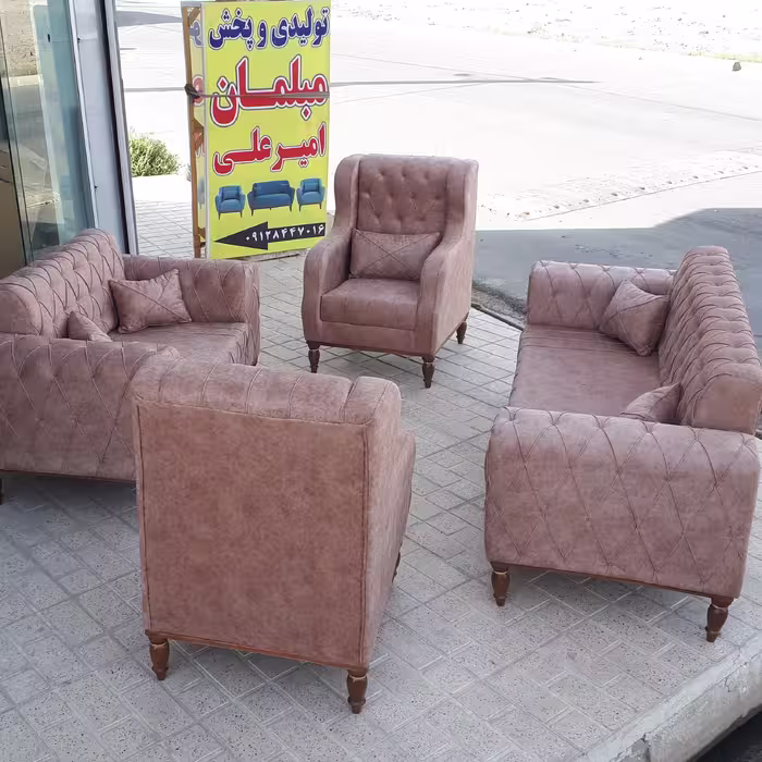 مبل چستر راحتی معکبی مبلمان