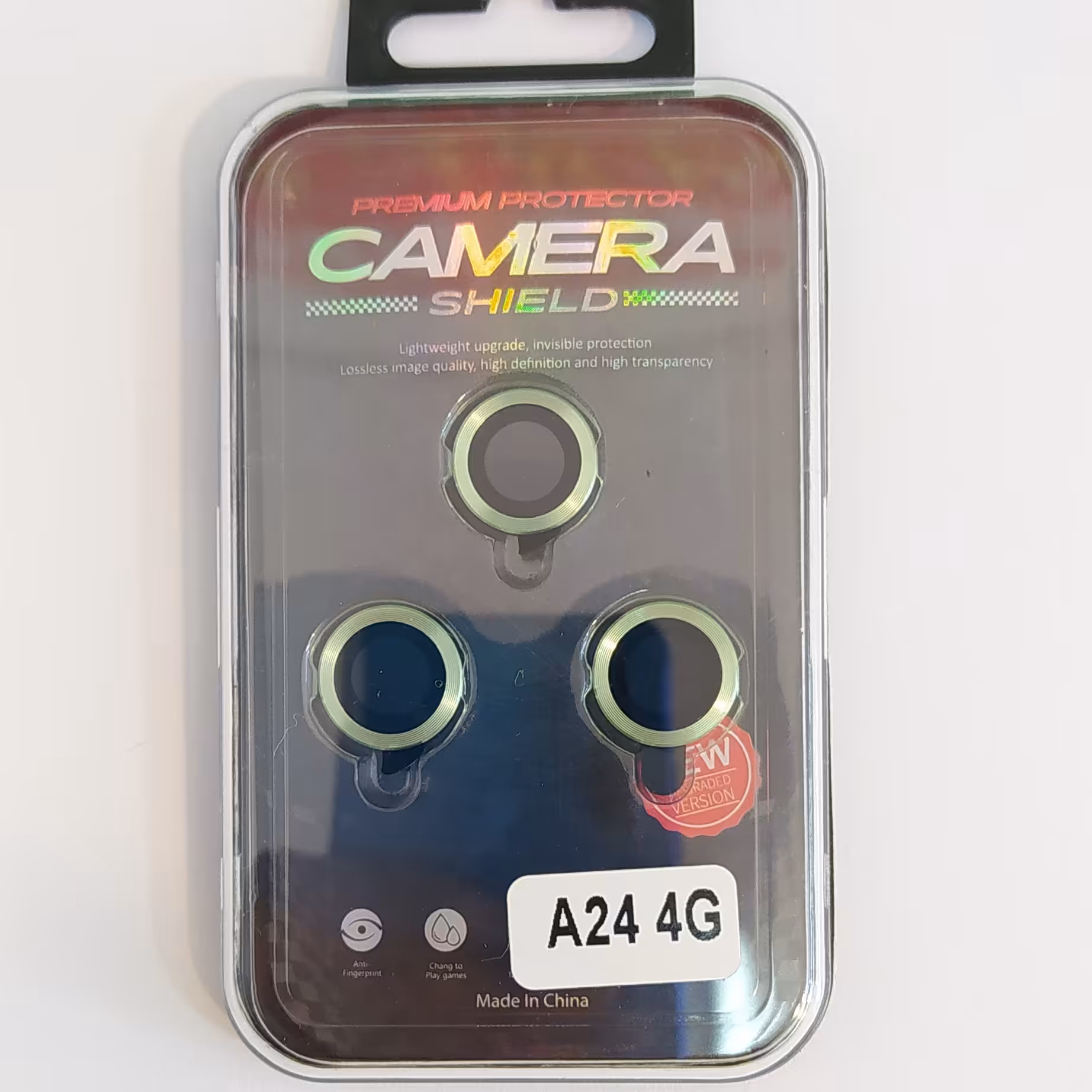 محافظ لنز رینگی  گوشی A24-4Gسامسونگ رنگ سبز