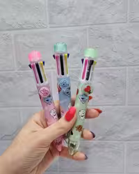 خودکار 8 رنگ چند رنگ طرح بی تی اس بی تی 21 تاتا ، کوکی، کویا