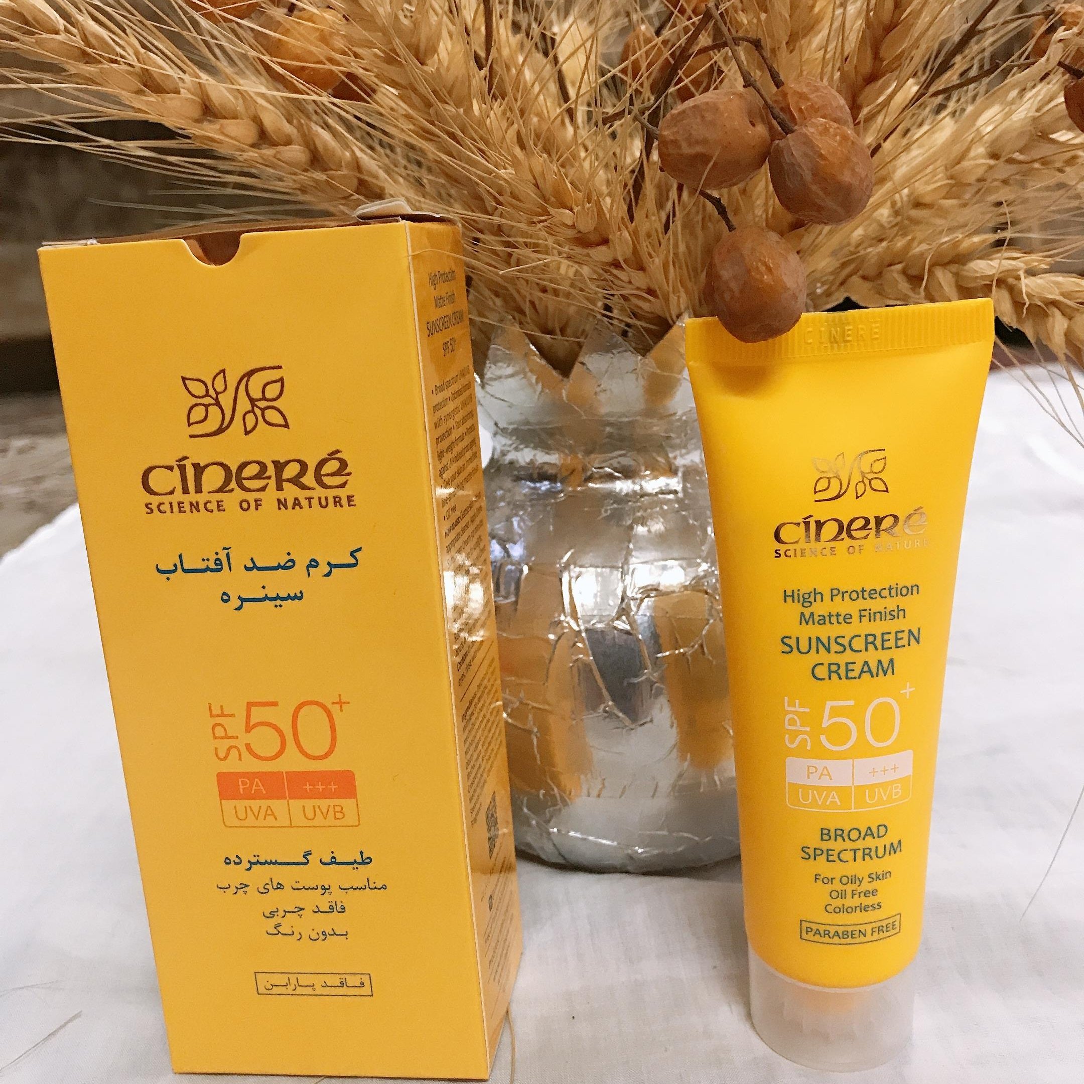 کرم ضد آفتاب +SPF 50 بدون رنگ

مناسب پوست های چرب و جوش دار
