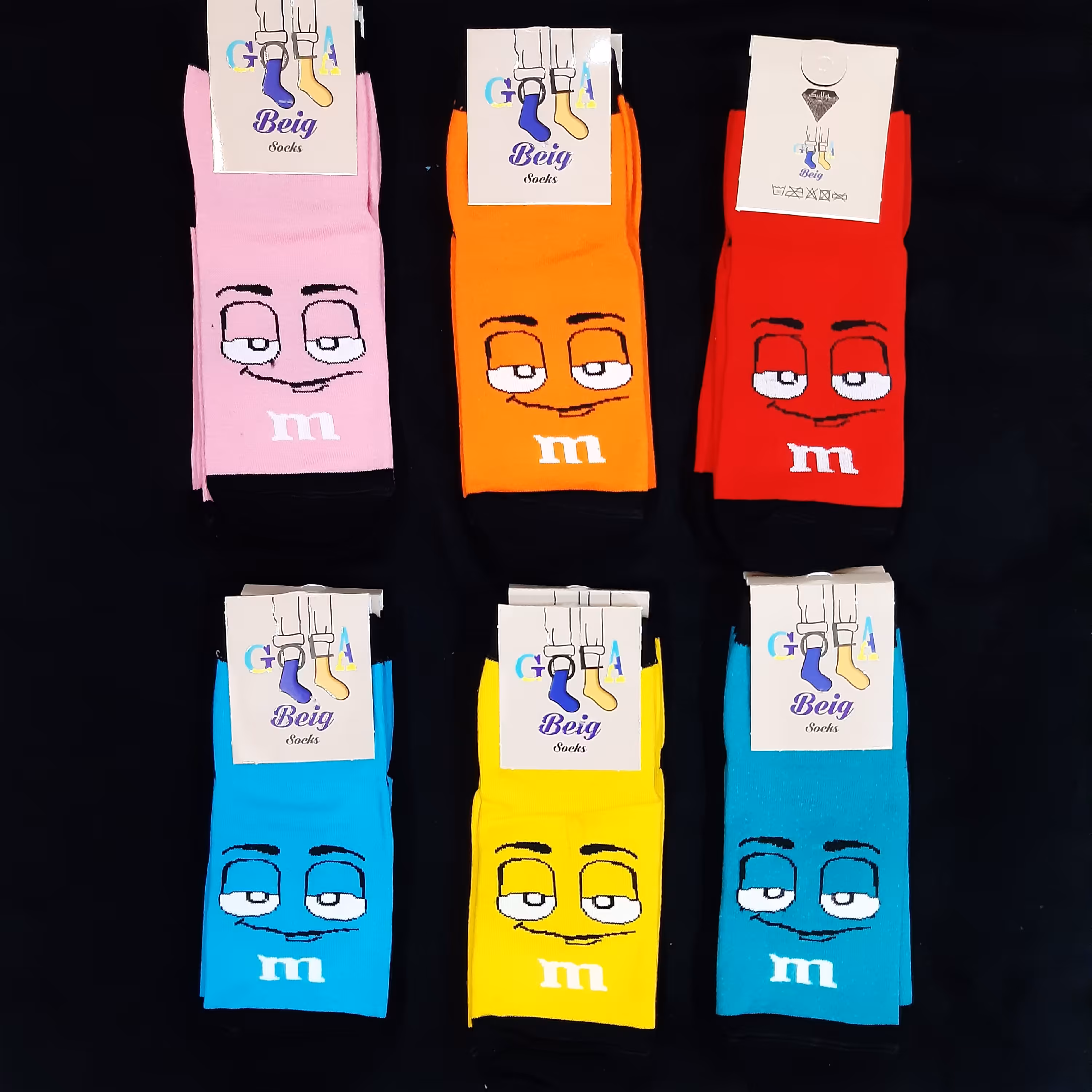 جوراب نیم ساق فانتزی