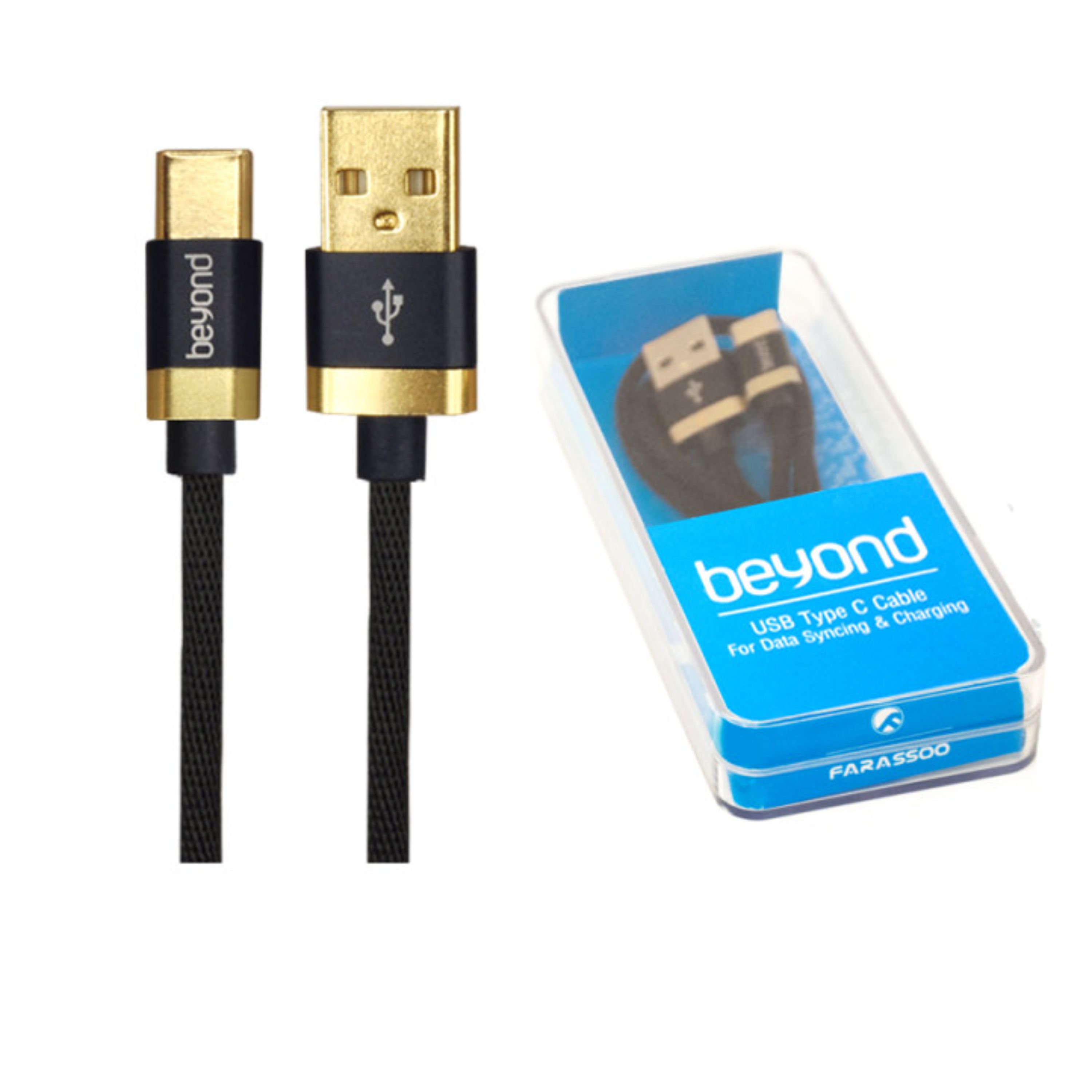 کابل تبدیل USB به USB-C بیاند مدل BA-517 طول 1 متر