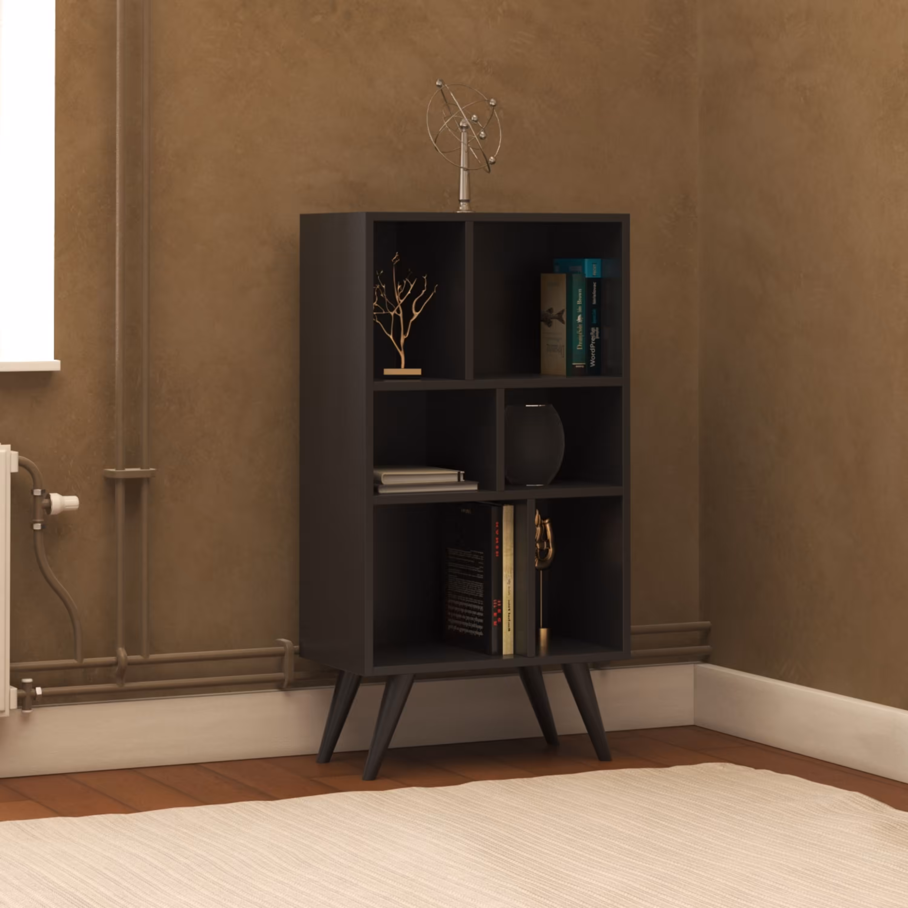 کتابخانه اعیان مدل FH326(ارسال با باربری.هزینه ارسال پس کرایه)