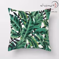 کاور کوسن چاپی  طرح   برگ  کد 2186