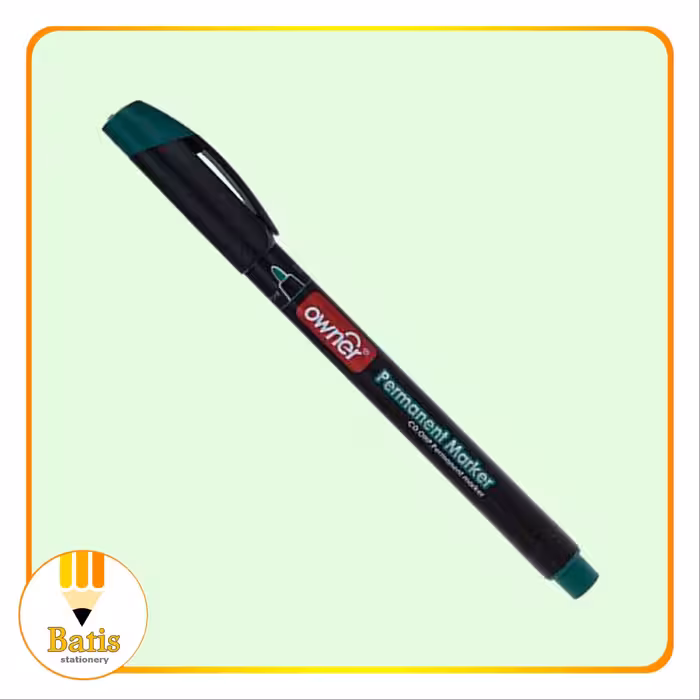 ماژیک سی دی رنگ سبز  اونر با سر  M