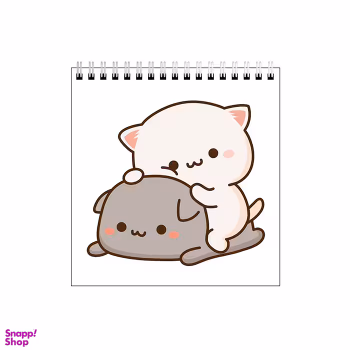 دفتر طراحی بامبیلیپ طرح دو گربه ی بیکار کد 5686709