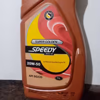 روغن موتور 1لیتری سوپر گلدن 20w50 