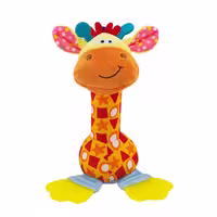 جغجغه نوزادی طرح گاو happy monkey
