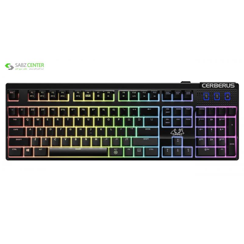 کیبورد مکانیکی مخصوص بازی ایسوس مدل Cerberus Mech RGB