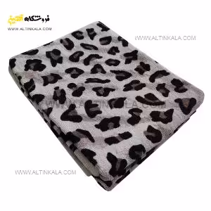 حوله دستی پودایران طرح پلنگی خاکی 40×80