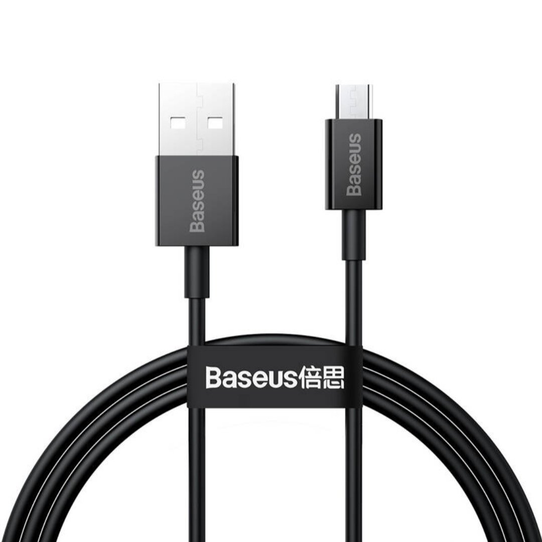 کابل میکرو یو اس بی فست شارژ Baseus Superior Series CAMYS 2A 1m