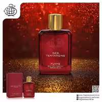 عطر ادکلن مردانه ورساچه اروس فلیم فراگرنس ورد دس تنتیشن فلیم (Fragrance World Versace Eros Flame)