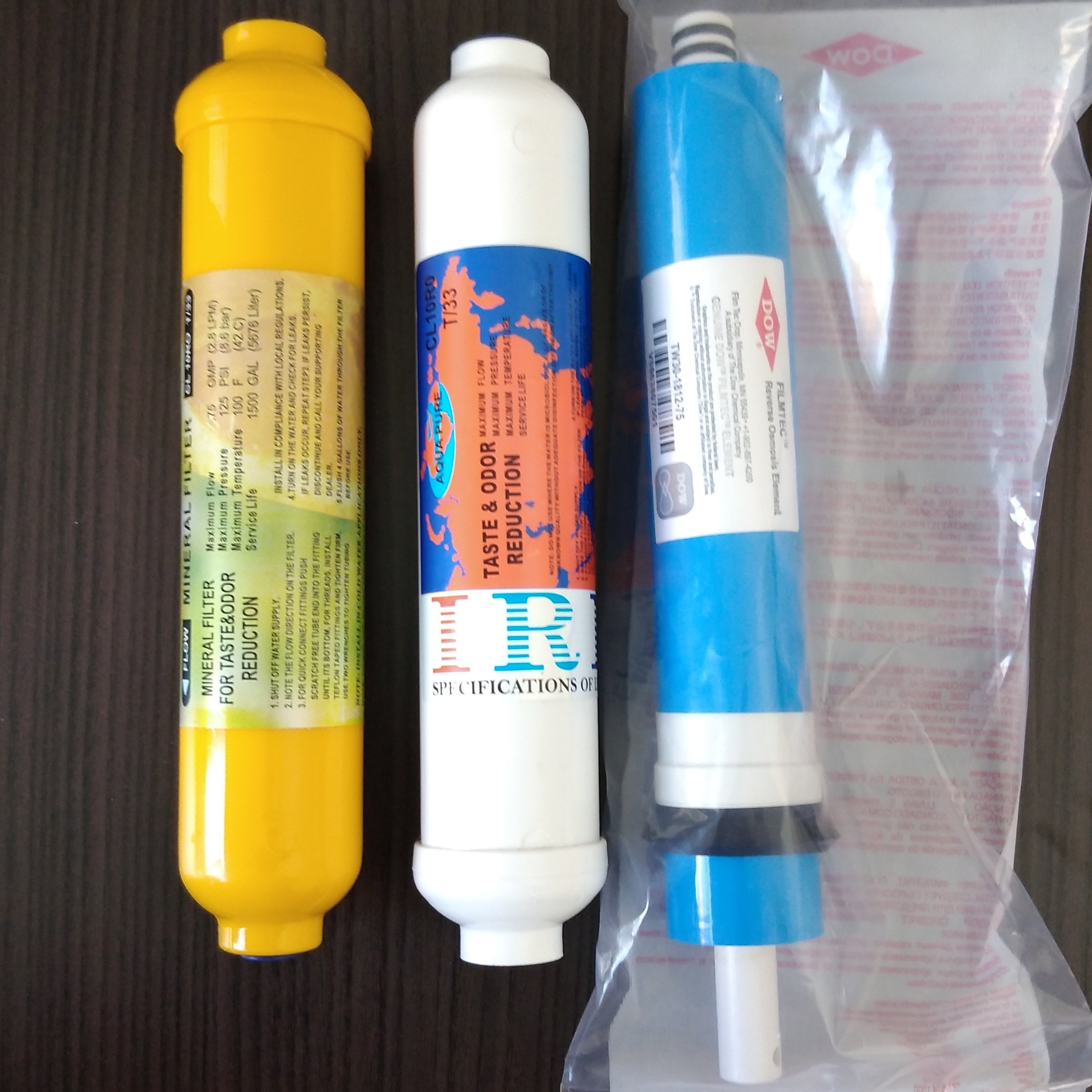 فیلتر  تصفیه آب خانگی مرحله(ممبران.پست کربن.مینرال)