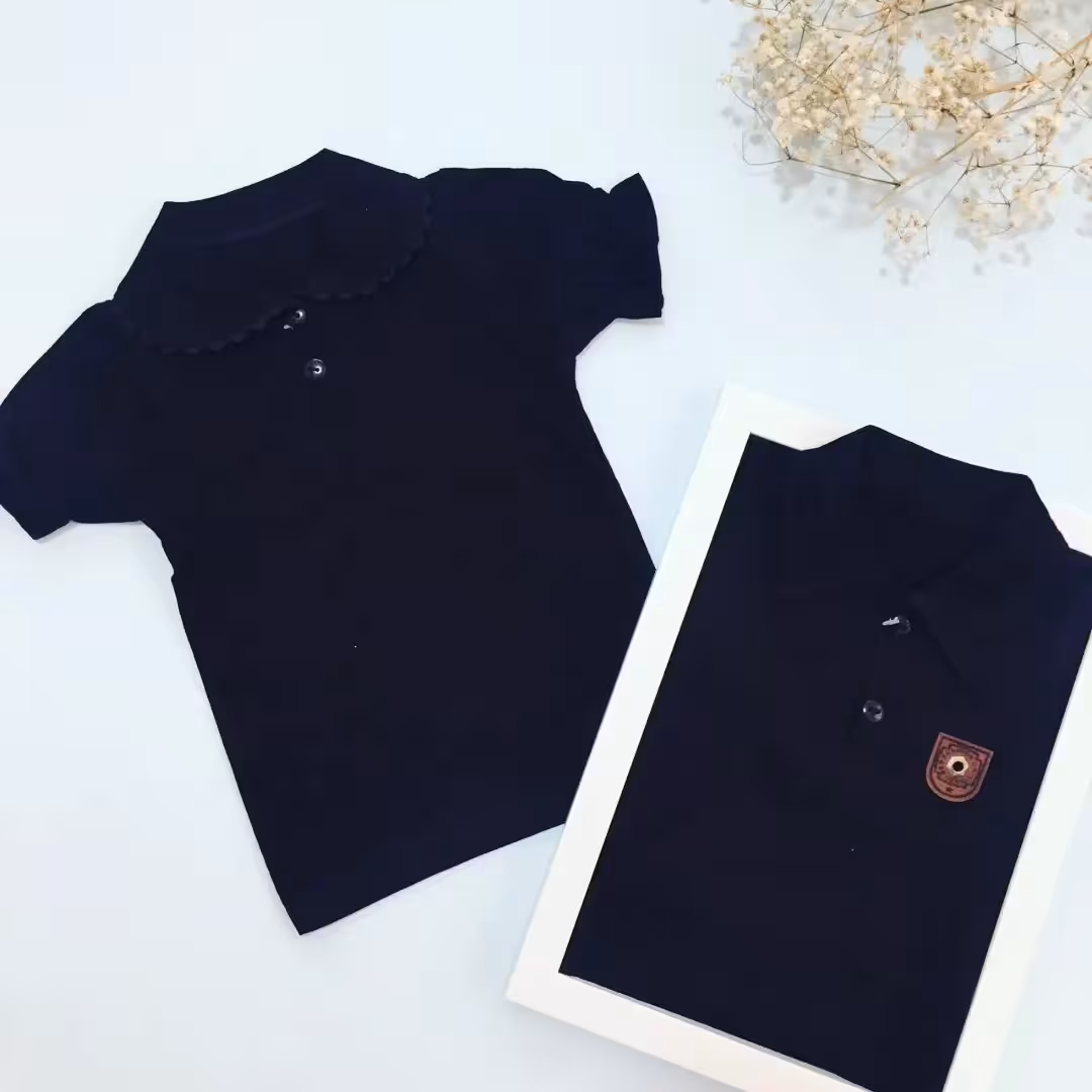 تیشرت مشکی دخترانه و پسرانه- پوشاک بنیا 