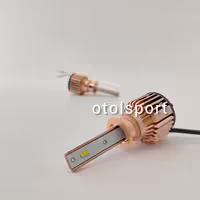 هدلایت csp پایه h1 رنگ نور یخی ، دارای فن خنک کننده در بسته بندی 2 عددی