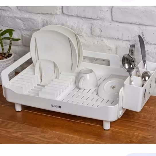 جا ظرفی یک طبقه کنتراست سفید