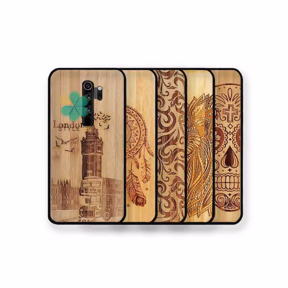 قاب گوشی شیائومی Xiaomi Redmi Note 8 Pro طرح چوب Bomboo