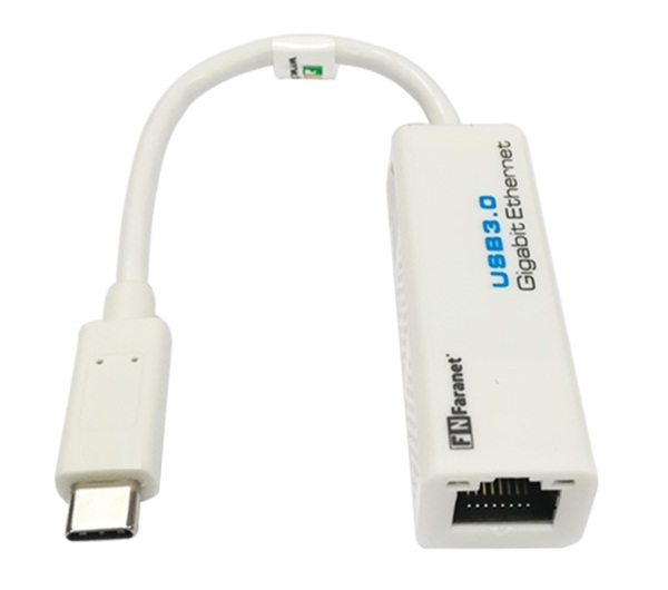کارت شبکه USB3.0 Type-C  به شبکه LAN فرانت مدل FN-UCE1000