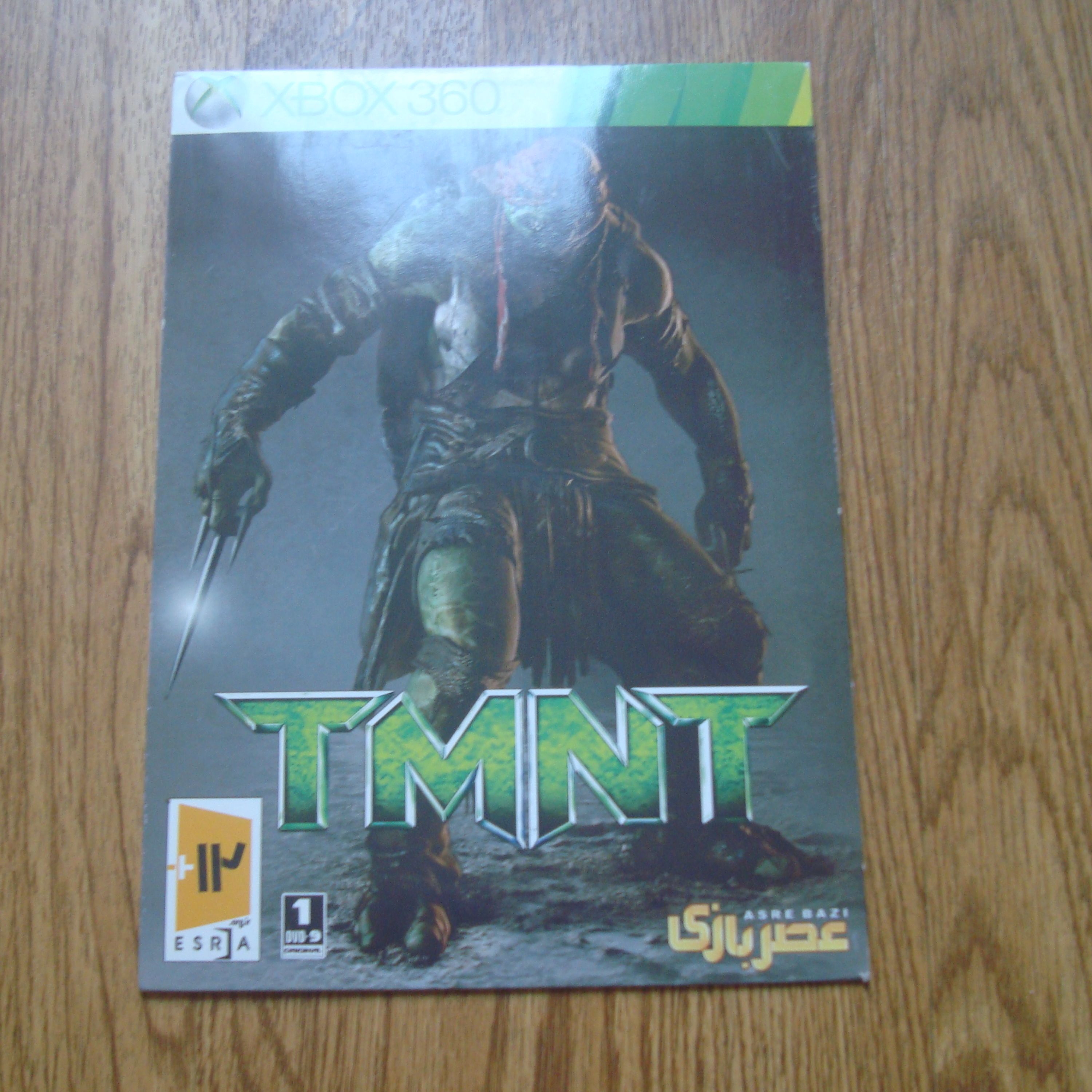 بازی ایکس باکس 360 اورجینال آکبند 1      تی ام ان تی ( لاک پشتهای نینجا )