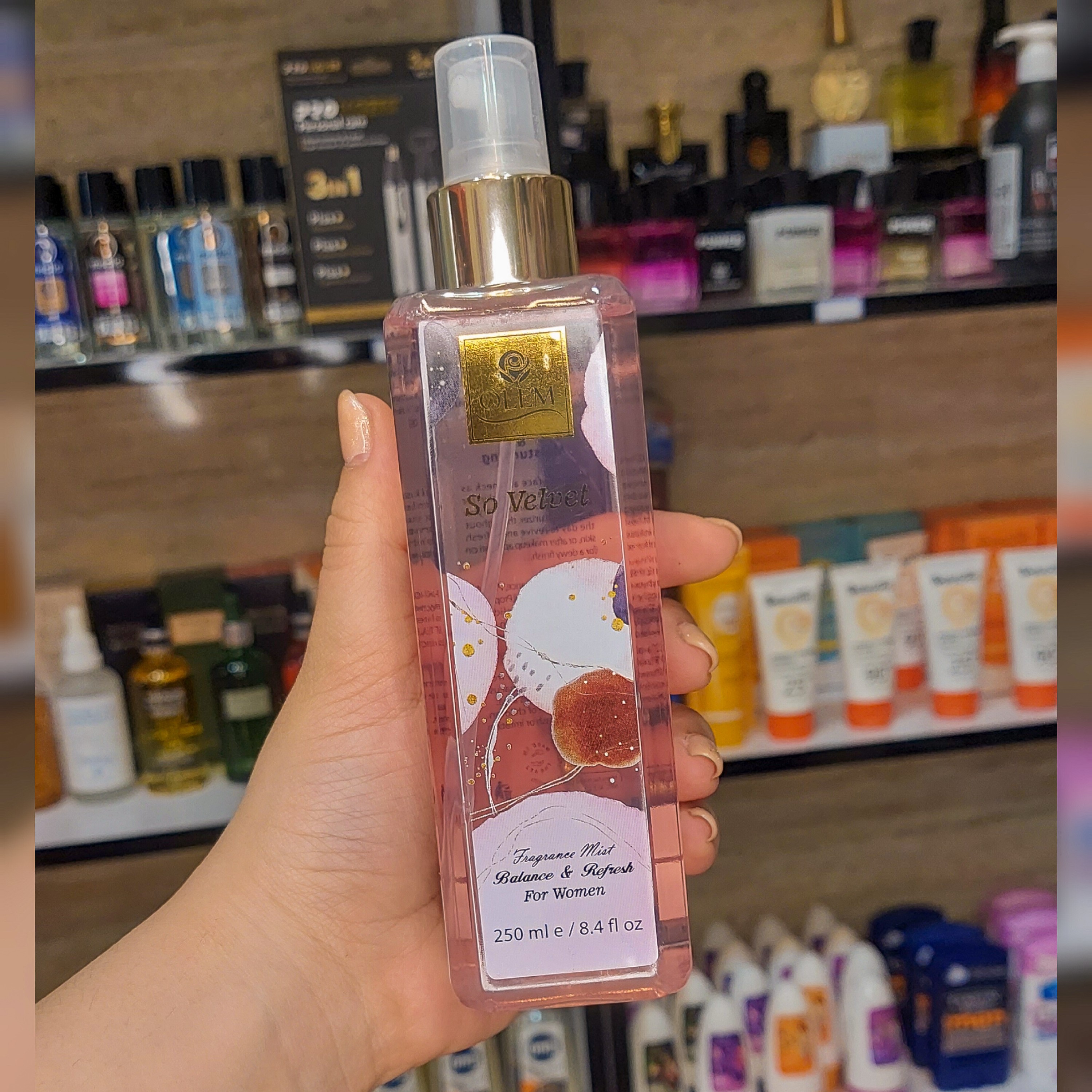 بادی اسپلش 250 میل رایحه لویبل (ملایم) برند OLEM